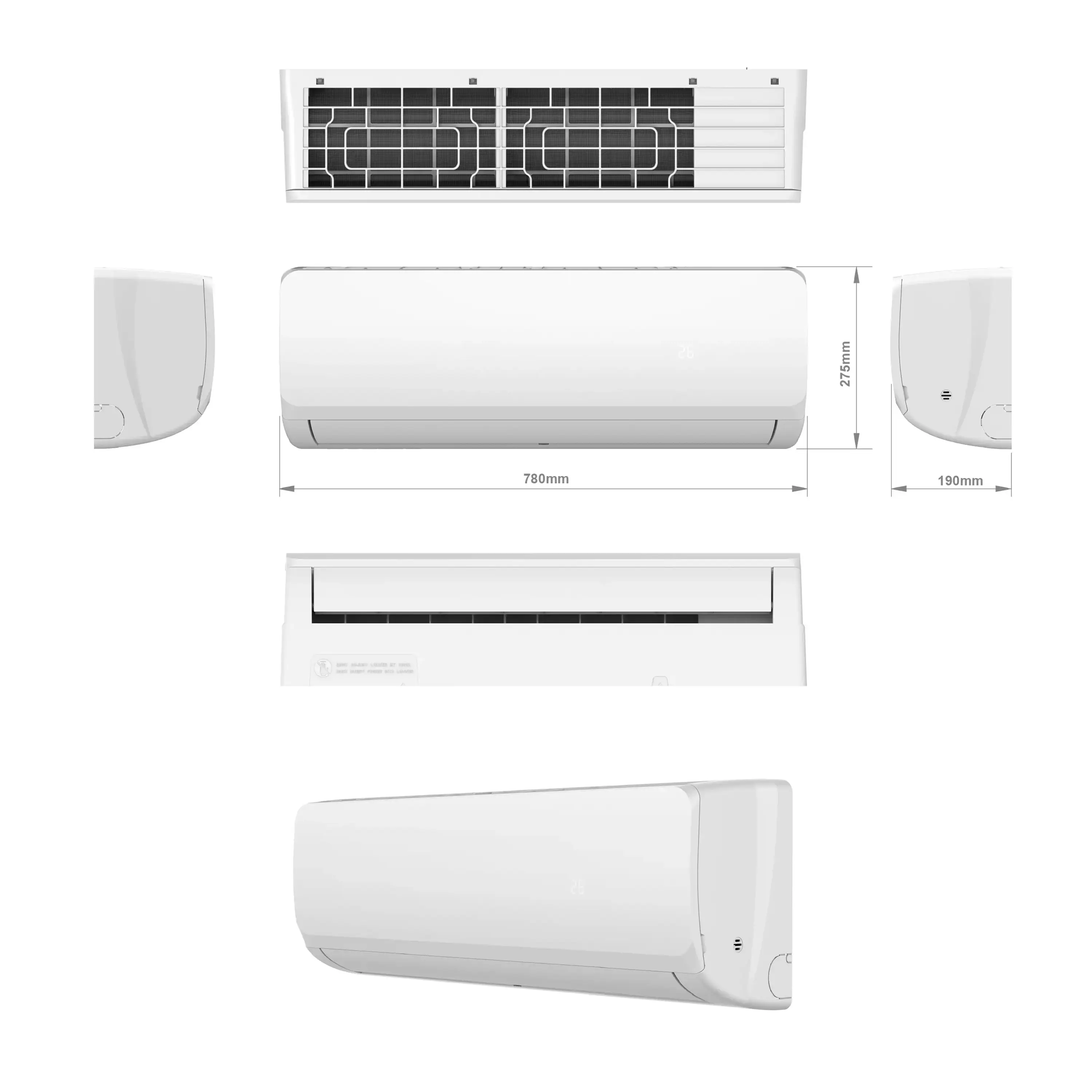Unidad interior de 12000btu
