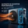 9000BTU 50 Гц инверторный кондиционер с охлаждением и обогревом, тихий энергосберегающий сплит-кондиционер